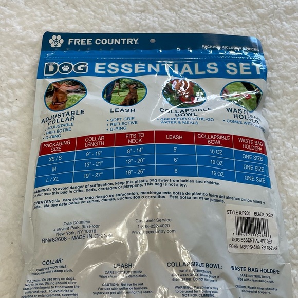 Dog Essentials Set. - Picture 2 of 4